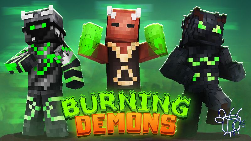 Burning Demons on the Minecraft Marketplace by Blu Shutter Bug