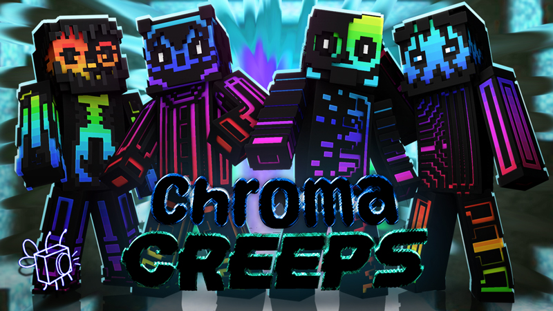 Chroma Creeps on the Minecraft Marketplace by Blu Shutter Bug
