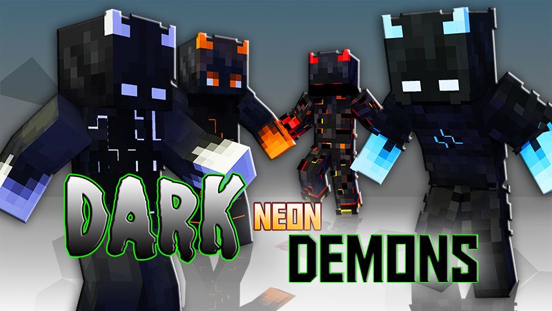 Dark Neon Demons on the Minecraft Marketplace by Blu Shutter Bug