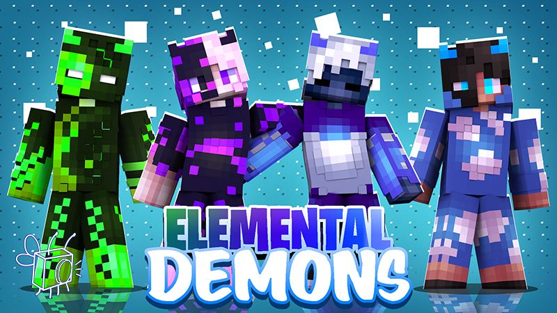 Elemental Demons on the Minecraft Marketplace by Blu Shutter Bug