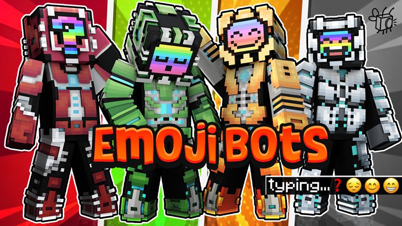 Emoji Bots on the Minecraft Marketplace by Blu Shutter Bug