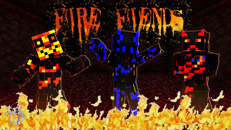 Fire Fiends on the Minecraft Marketplace by Blu Shutter Bug