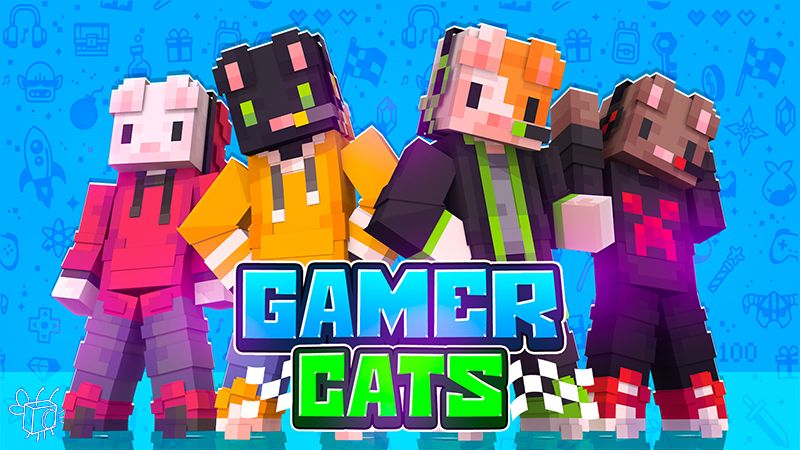 Gamer Cats on the Minecraft Marketplace by Blu Shutter Bug