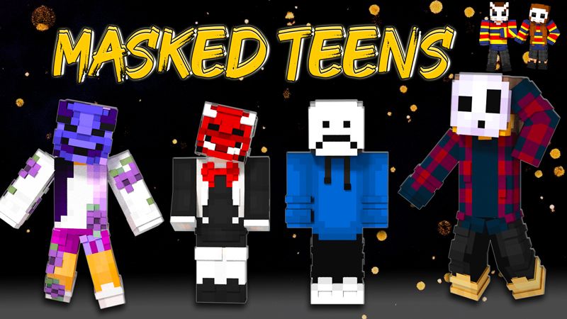 Masked Teens on the Minecraft Marketplace by Blu Shutter Bug