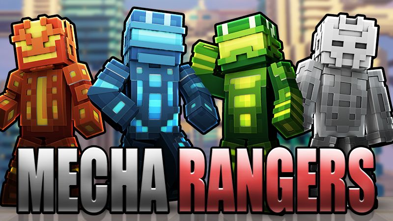 Mecha Rangers on the Minecraft Marketplace by Blu Shutter Bug