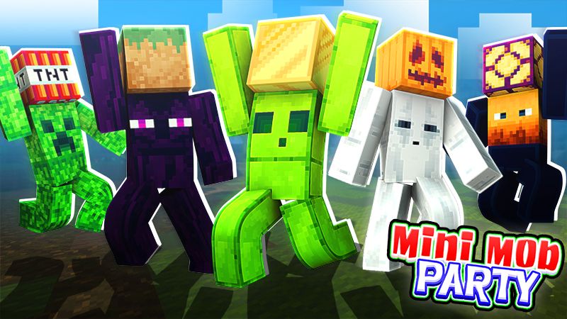 Mini Mob Party on the Minecraft Marketplace by Blu Shutter Bug