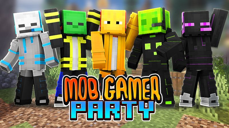 Mob Gamer Party on the Minecraft Marketplace by Blu Shutter Bug