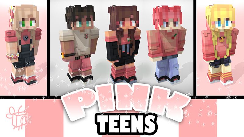 Pink Teens on the Minecraft Marketplace by Blu Shutter Bug