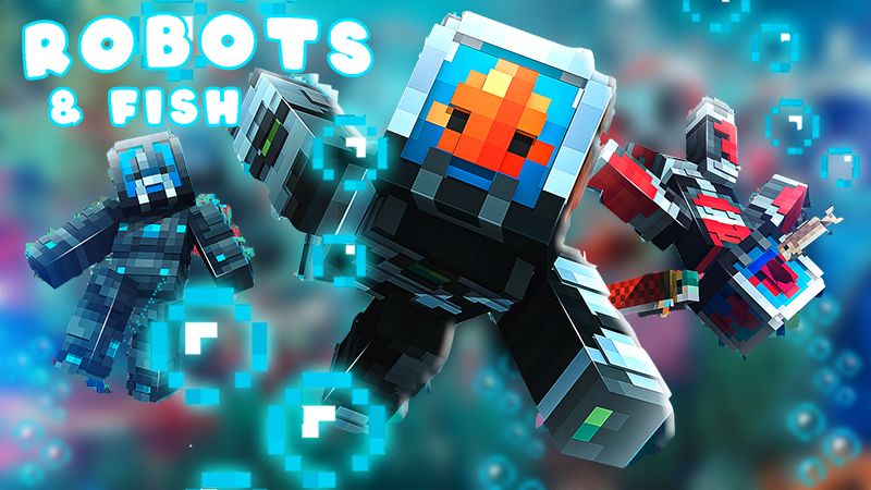 Robots & Fish on the Minecraft Marketplace by Blu Shutter Bug