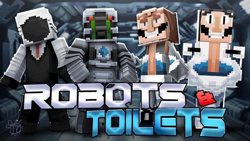 Robots & Toilets on the Minecraft Marketplace by Blu Shutter Bug