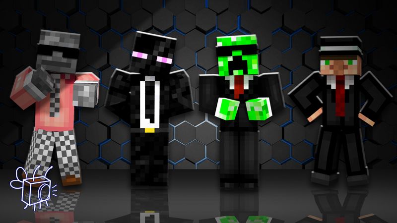 Secret Agent Mobs on the Minecraft Marketplace by Blu Shutter Bug