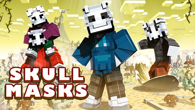 Skull Masks on the Minecraft Marketplace by Blu Shutter Bug