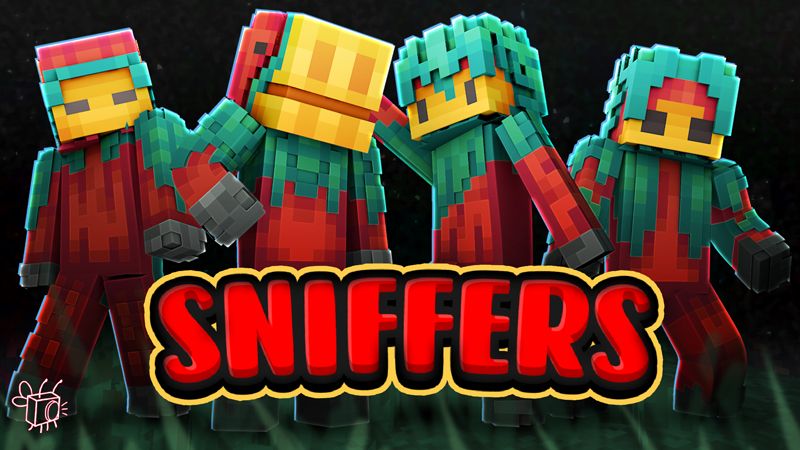 Sniffers on the Minecraft Marketplace by Blu Shutter Bug