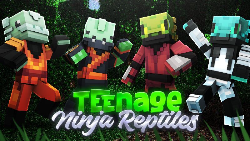 Teenage Ninja Reptiles on the Minecraft Marketplace by Blu Shutter Bug