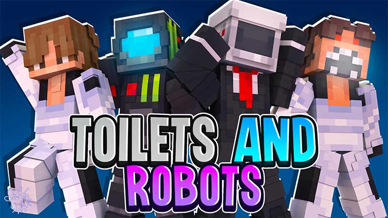 Toilets and Robots on the Minecraft Marketplace by Blu Shutter Bug