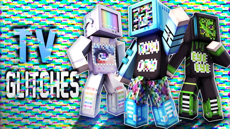 TV Glitches on the Minecraft Marketplace by Blu Shutter Bug