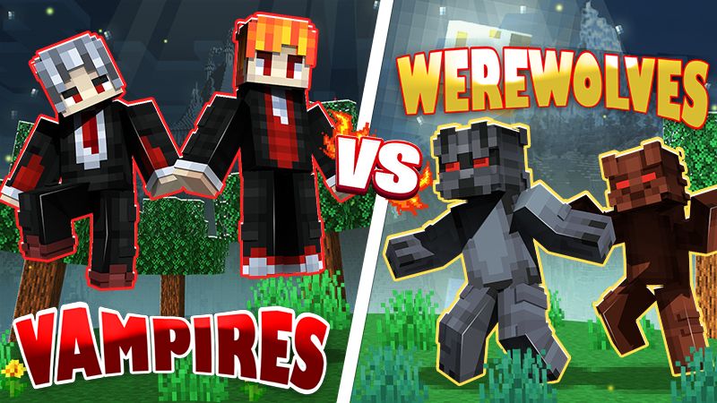 Vampires Vs Werewolves on the Minecraft Marketplace by Blu Shutter Bug