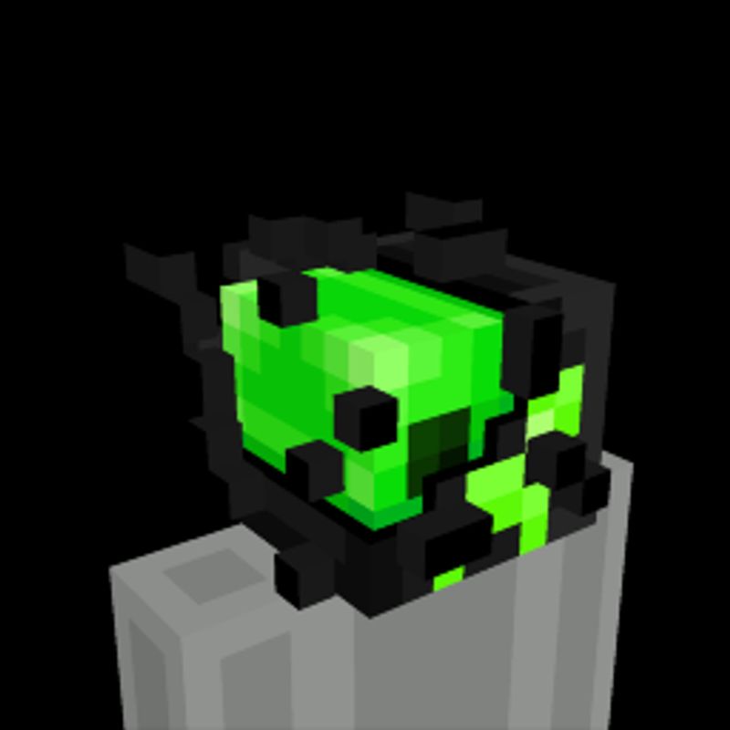 Viral Creeper Head by Blu Shutter Bug Minecraft Bedrock Marketplace