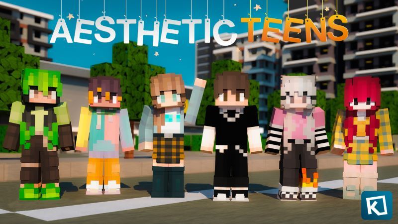 AESTHETIC TEENS on the Minecraft Marketplace by Box Build