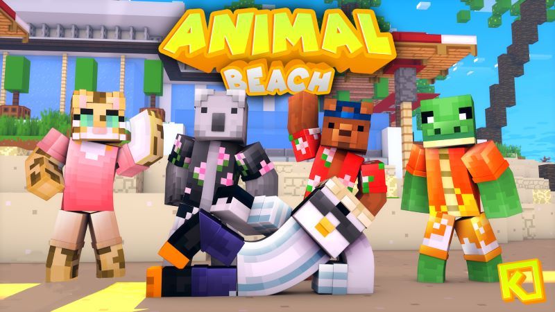 Animal Beach on the Minecraft Marketplace by Box Build