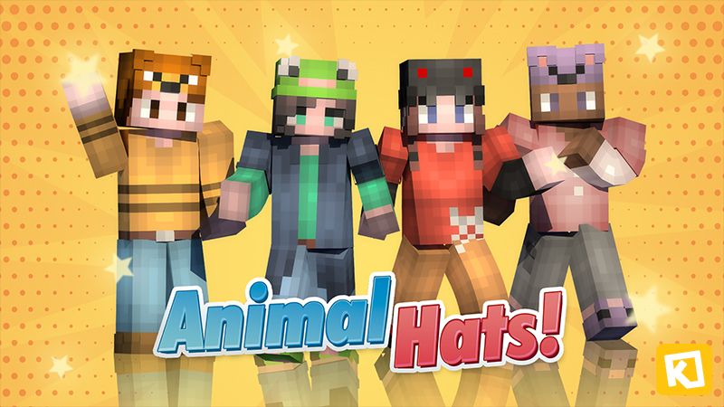 Animal Hats on the Minecraft Marketplace by Box Build