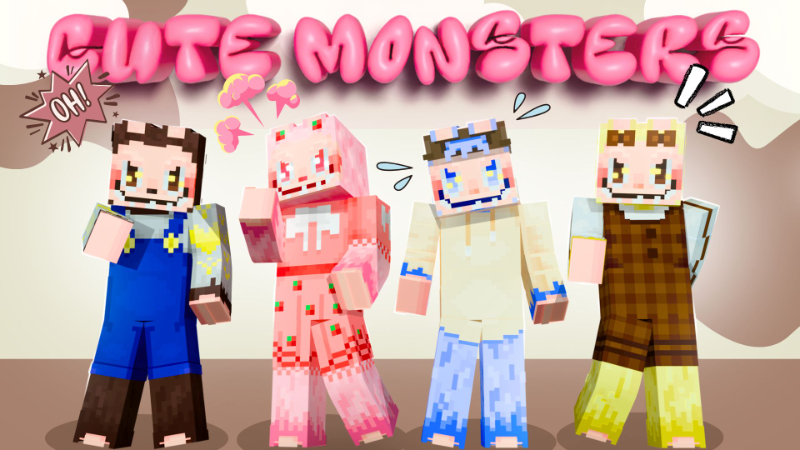 Cute Monsters on the Minecraft Marketplace by Box Build