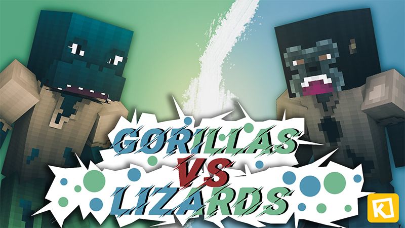 Gorillas Vs Lizards on the Minecraft Marketplace by Box Build