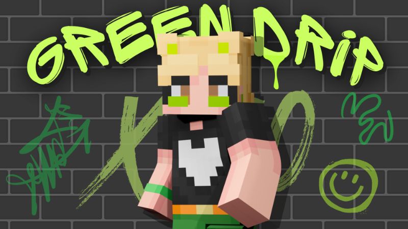 Green Drip on the Minecraft Marketplace by Box Build