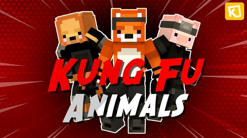 Kung Fu Animals on the Minecraft Marketplace by box-build