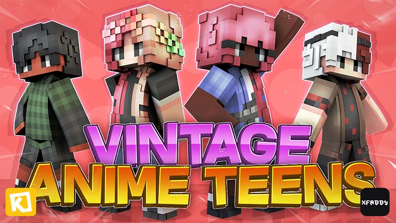 Vintage Anime Teens on the Minecraft Marketplace by Box Build