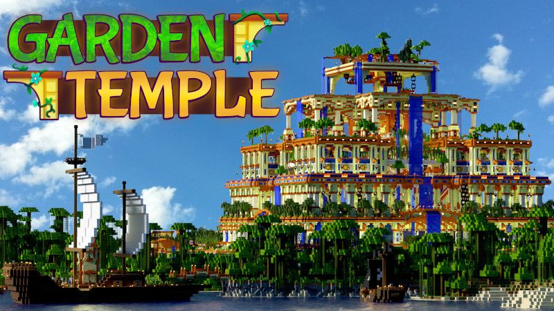 Garden Temple on the Minecraft Marketplace by btwn-creations