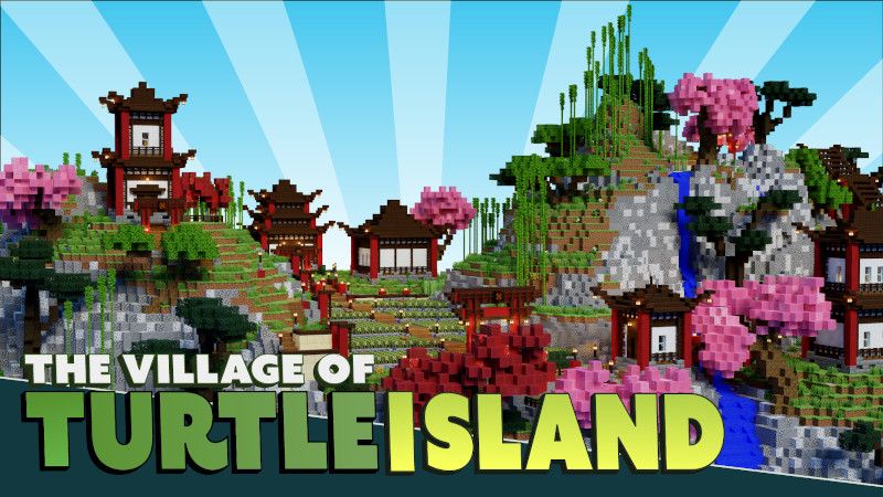 The Village of Turtle Island on the Minecraft Marketplace by btwn-creations