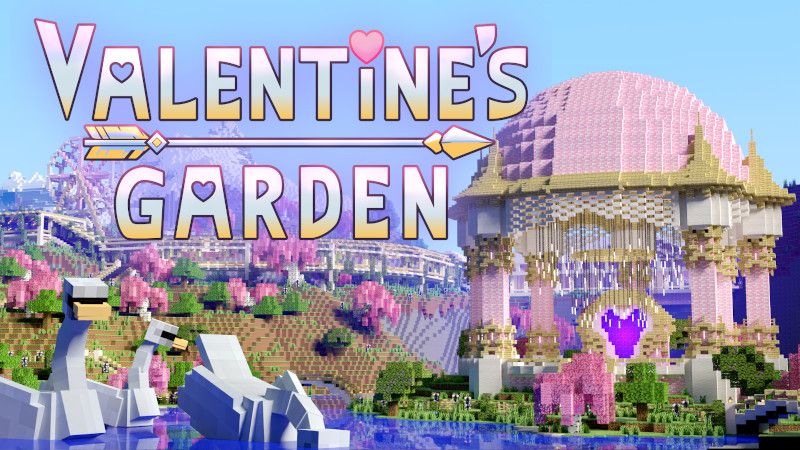 Valentine's Garden on the Minecraft Marketplace by BTWN Creations