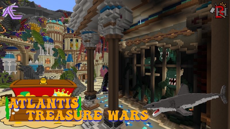 Atlantis Treasure Wars on the Minecraft Marketplace by Builders Horizon