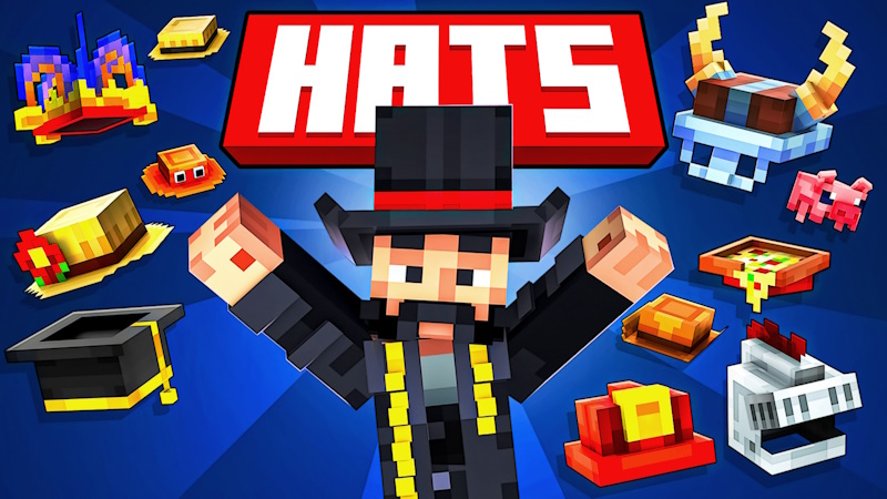 Hats on the Minecraft Marketplace by Builders Horizon