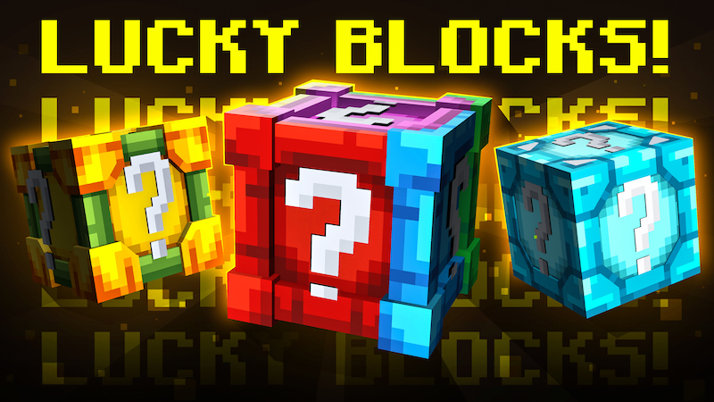 LUCKY BLOCKS on the Minecraft Marketplace by Builders Horizon