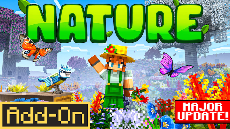 Nature Add-On on the Minecraft Marketplace by Builders Horizon