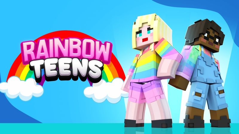 Rainbow Teens on the Minecraft Marketplace by Builders Horizon