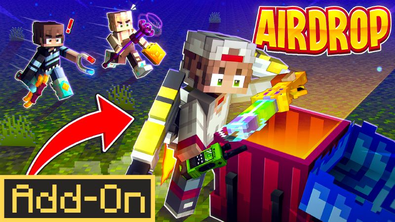 AirDrop Add-On on the Minecraft Marketplace by Bunny Studios