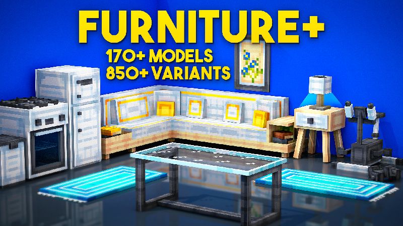 Furniture+ on the Minecraft Marketplace by bunny-studios