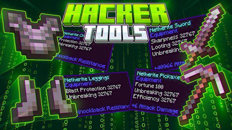 Hacker Tools on the Minecraft Marketplace by bunny-studios