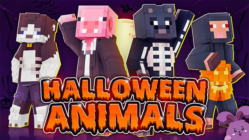 Halloween Animals on the Minecraft Marketplace by Bunny Studios