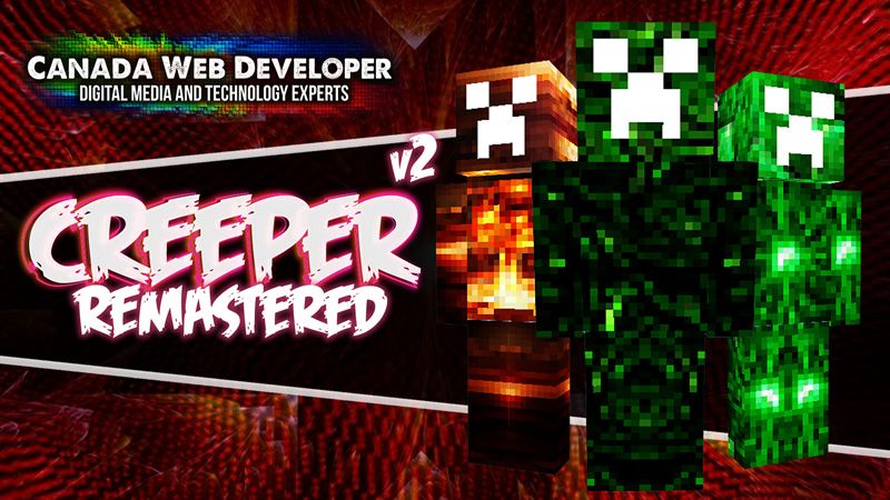 CREEPER REMASTERED V2 on the Minecraft Marketplace by CanadaWebDeveloper