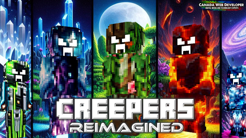 CREEPERS REIMAGINED on the Minecraft Marketplace by CanadaWebDeveloper