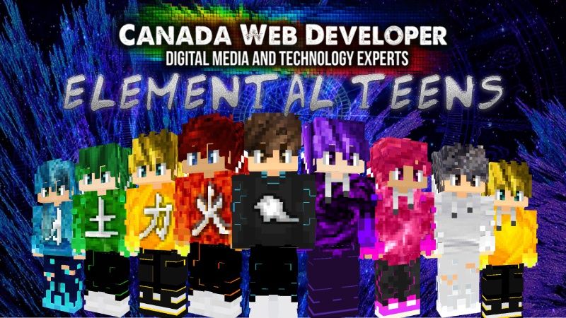 ELEMENTAL TEENS on the Minecraft Marketplace by CanadaWebDeveloper