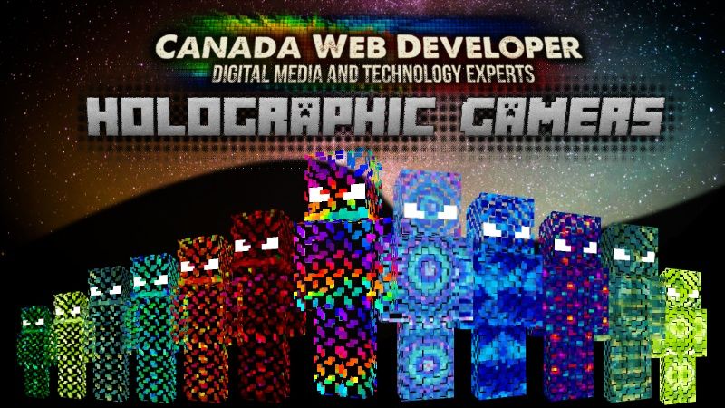 Holographic Gamers on the Minecraft Marketplace by CanadaWebDeveloper