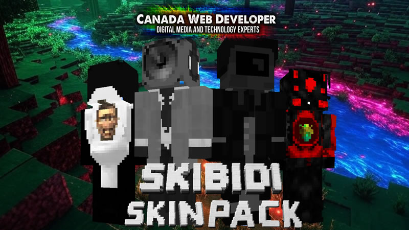SKIBIDI SKIN PACK on the Minecraft Marketplace by CanadaWebDeveloper