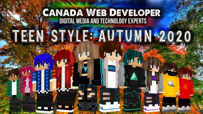 Teen Style: Autumn 2020 on the Minecraft Marketplace by CanadaWebDeveloper