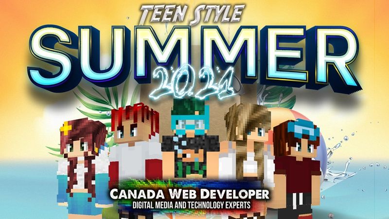 Teen Style: Summer 2021 on the Minecraft Marketplace by CanadaWebDeveloper