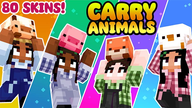 Carry Animals Skin Pack on the Minecraft Marketplace by CaptainSparklez